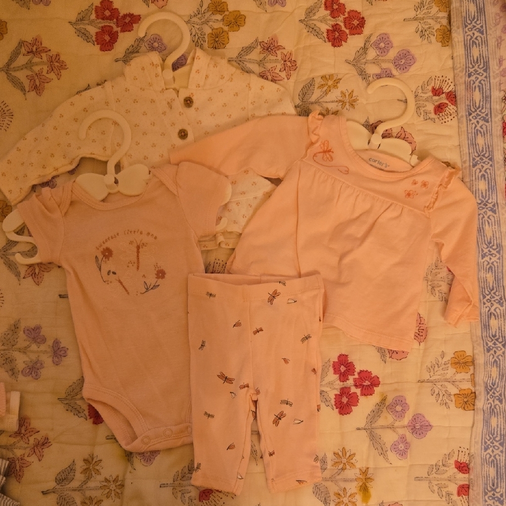 Carter's Pink Kids Matching Set